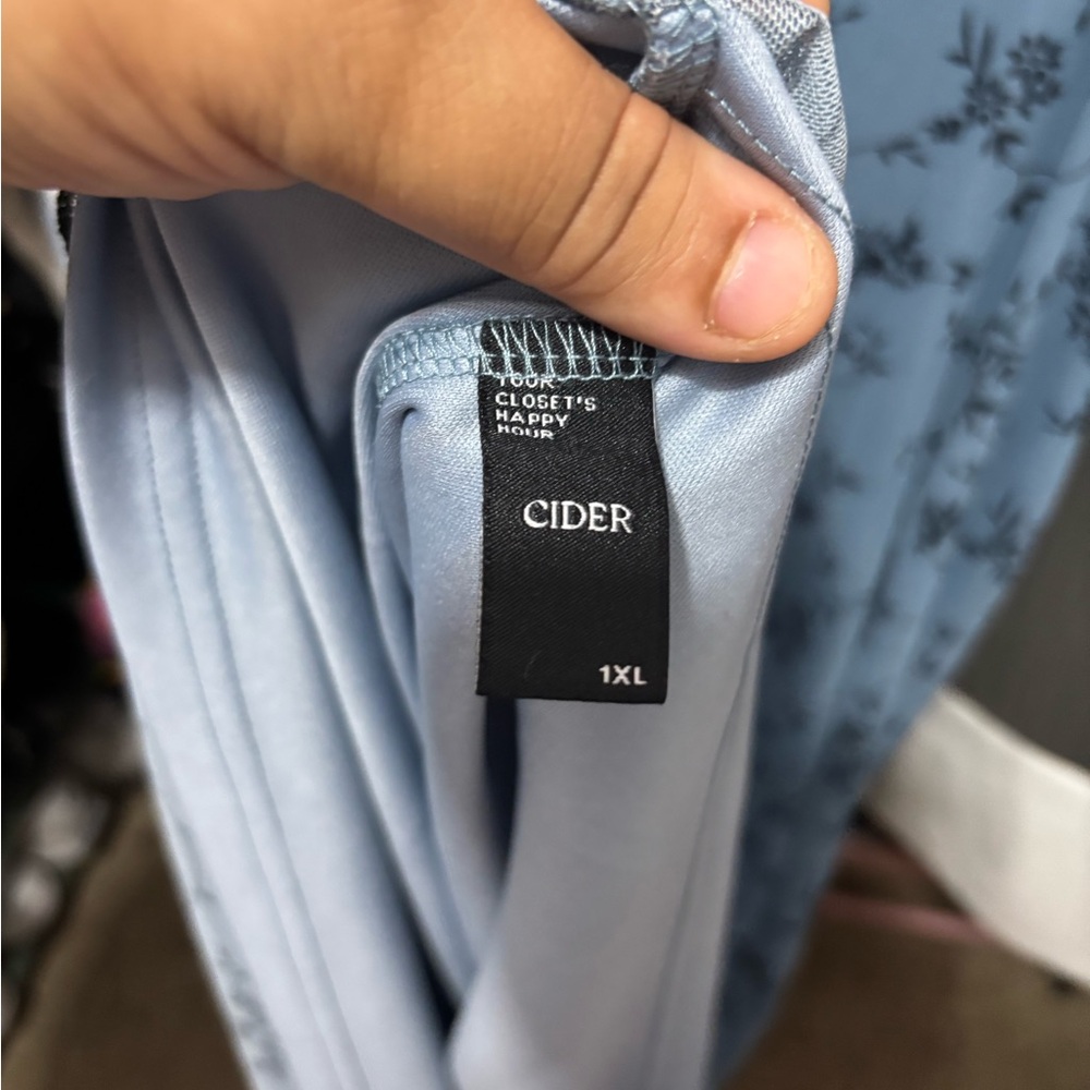 Cider Sky Blue Garment 1XL